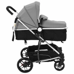 VidaXL Kinderwagen 2-in-1 Aluminium Grijs En Zwart 8 VidaXL Kinderwagen 2-in-1 Aluminium Grijs En Zwart -Babyproducten Promotie Winkel 1200x1200 2640