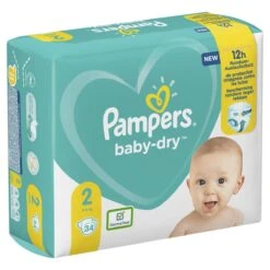 Pampers® Pampers Baby-Dry - Maat 2 (4-8kg) - 34 Luiers -Babyproducten Promotie Winkel 1200x1200 273