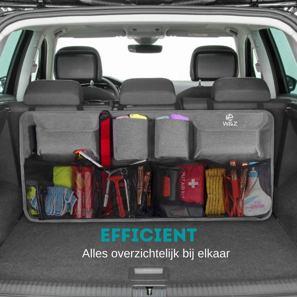 W&Z® Auto organizer - Autostoel organizer - kofferbak organizer - Grijs W&Z® Auto Organizer - Autostoel Organizer - Kofferbak Organizer - Grijs -Babyproducten Promotie Winkel 1200x1200 2799