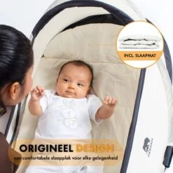 Deryan Infant BabyBox Campingbedje - Baby Klamboe - Cream -Babyproducten Promotie Winkel 1200x1200 2833