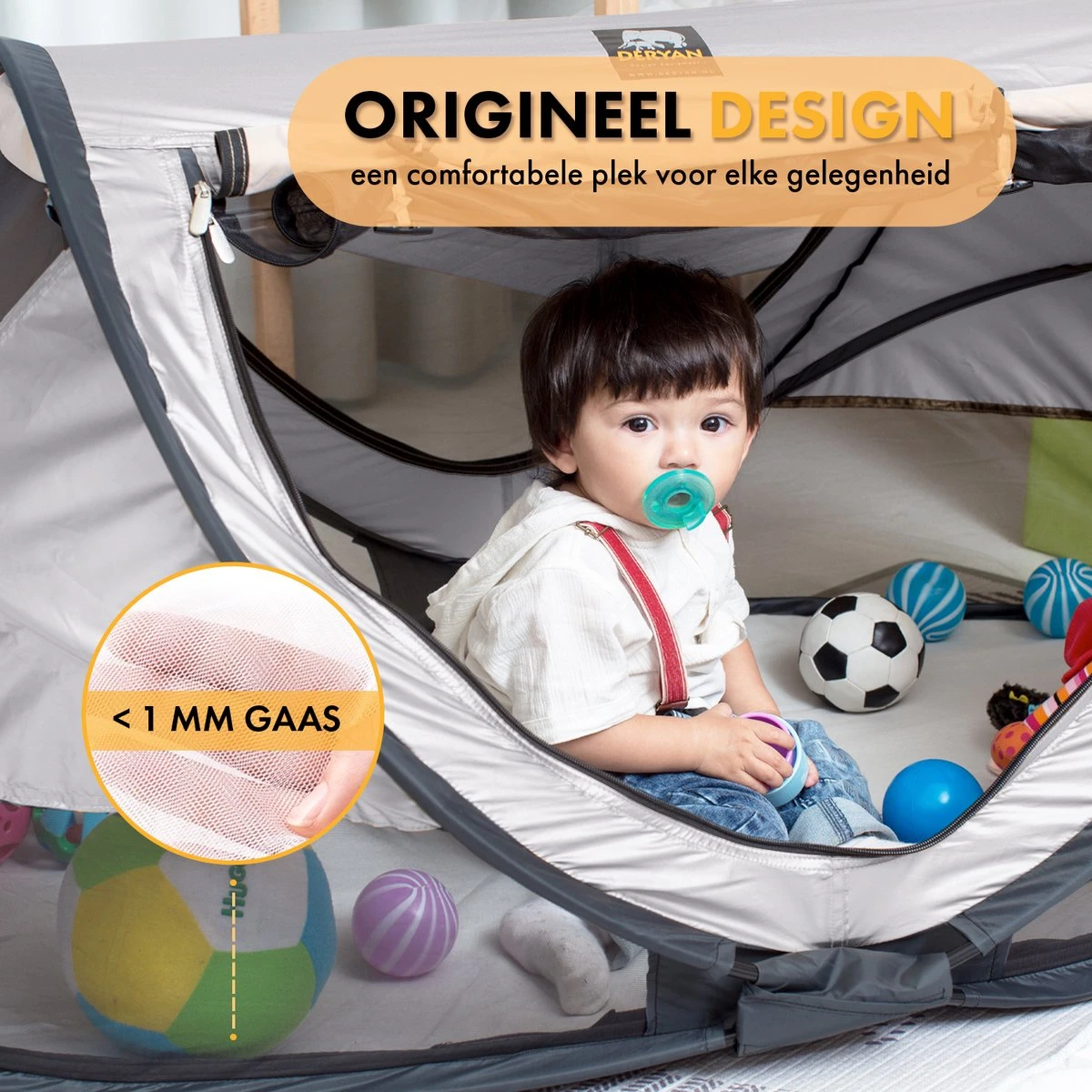 Deryan Peuter Luxe Campingbedje – Inclusief zelfopblaasbare matras - Silver Deryan Peuter Luxe Campingbedje – Inclusief Zelfopblaasbare Matras - Silver -Babyproducten Promotie Winkel 1200x1200 2839
