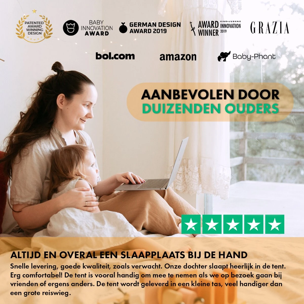 Deryan Peuter Luxe Campingbedje – Inclusief zelfopblaasbare matras - Silver Deryan Peuter Luxe Campingbedje – Inclusief Zelfopblaasbare Matras - Silver -Babyproducten Promotie Winkel 1200x1200 2841