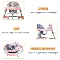 Twinky® Babywalker – Luxe Loopstoel Met 3-delige Speelset – Loopstoeltje Voor Baby Inclusief Voetenmat En Steel -Babyproducten Promotie Winkel 1200x1200 2927