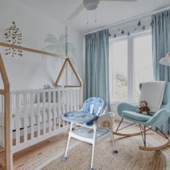 3-in-1 Werktafel Gevoerde Kinderstoel - Lamspatroon -Babyproducten Promotie Winkel 1200x1200 3012