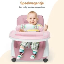 Twinky® Kinderstoel – 2-in-1 Kinderwagen Set – Roze – Inklapbare Eetstoel & Baby Wagentje En Babystoel Voor Aan Tafel – Kinderzetel, Peuterstoeltje En Meegroeistoel In 1 2 Twinky® Kinderstoel – 2-in-1 Kinderwagen Set – Roze – Inklapbare Eetstoel & Baby Wagentje En Babystoel Voor Aan Tafel – Kinderzetel, Peuterstoeltje En Meegroeistoel In 1 -Babyproducten Promotie Winkel 1200x1200 3052