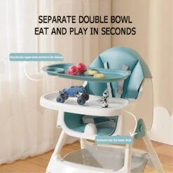 K IKIDO Kinderstoel 3 In 1 - Inklapbare Eetstoel - Met Opbergmand - Afneembare Plaat - Verstelbaar Baby Stoel - Combinatie Kinderstoel - Baby Eetstoel - Baby Kinderstoel - 5-punts Gordel - MAX40kg -Babyproducten Promotie Winkel 1200x1200 3068