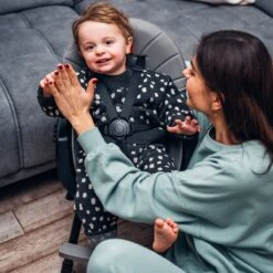 MoMi Kinderstoel Flovi - 3in1 Eetstoel Voor Kinderen - Donkergrijs -Babyproducten Promotie Winkel 1200x1200 3082