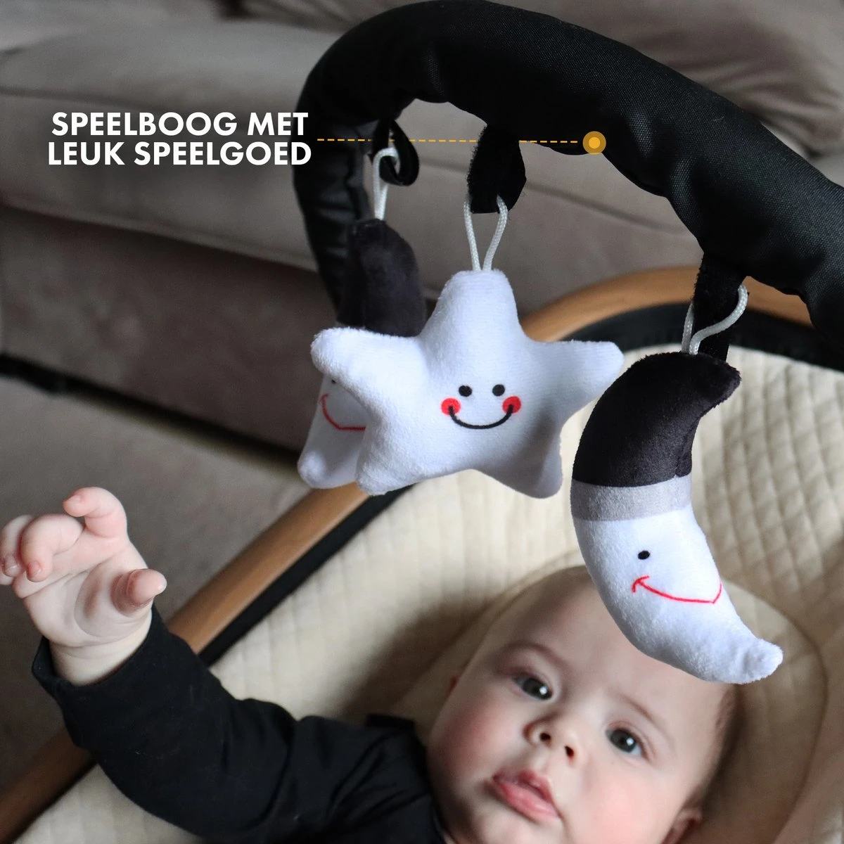 Deryan Rocker Wipstoel - Luxe 2-in-1 - Nougat/Cream Deryan Rocker Wipstoel - Luxe 2-in-1 - Nougat/Cream -Babyproducten Promotie Winkel 1200x1200 3111