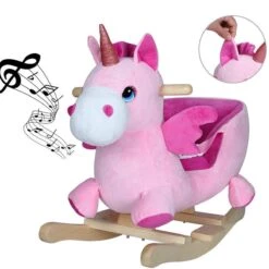 Spielwerk Schommelstoel Kinderen Eenhoorn Met Veiligheidsgordel -Babyproducten Promotie Winkel 1200x1200 3153