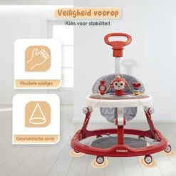 Twinky® Babywalker – Luxe Loopstoel Met 3-delige Speelset – Loopstoeltje Voor Baby Inclusief Voetenmat En Steel -Babyproducten Promotie Winkel 1200x1200 3176