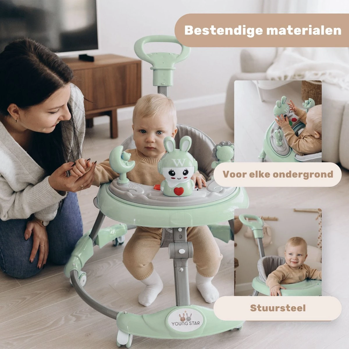 Young Star® Loopstoel - Baby Loopwagen – Loopstoeltje Baby - Looptrainer - Leren Lopen - Inclusief Voetenmat en Steel - Babywalker Young Star® Loopstoel - Baby Loopwagen – Loopstoeltje Baby - Looptrainer - Leren Lopen - Inclusief Voetenmat En Steel - Babywalker -Babyproducten Promotie Winkel 1200x1200 3181