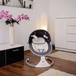 4Baby Rock 'n Relax Grijs - Babyschommel - Elektronische BabySwing - 5 Snelheden - Inclusief Accessoires 14 4Baby Rock 'n Relax Grijs - Babyschommel - Elektronische BabySwing - 5 Snelheden - Inclusief Accessoires -Babyproducten Promotie Winkel 1200x1200 3224
