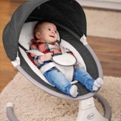 4Baby Rock 'n Relax Grijs - Babyschommel - Elektronische BabySwing - 5 Snelheden - Inclusief Accessoires 15 4Baby Rock 'n Relax Grijs - Babyschommel - Elektronische BabySwing - 5 Snelheden - Inclusief Accessoires -Babyproducten Promotie Winkel 1200x1200 3225