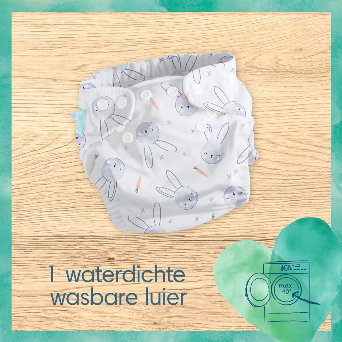 Pampers - Harmonie Hybrid - Wasbare Luier - Probeerverpakking Pampers® Pampers - Harmonie Hybrid - Wasbare Luier - Probeerverpakking -Babyproducten Promotie Winkel 1200x1200 4