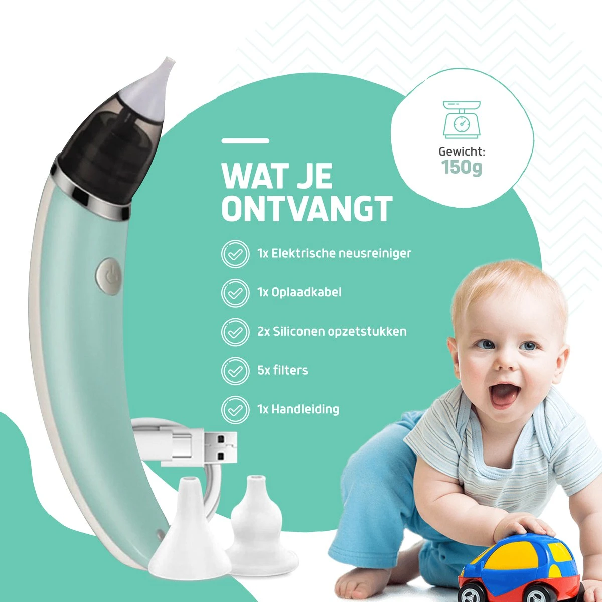 Hoy en Dia® Neusreiniger Baby Snoetenpoetsers - Neuspeer met USB - Elektrische Neuszuiger - Toetenvegers Hoy En Dia® Neusreiniger Baby Snoetenpoetsers - Neuspeer Met USB - Elektrische Neuszuiger - Toetenvegers -Babyproducten Promotie Winkel 1200x1200 435