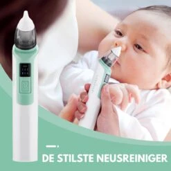 SP Lifestyle ® Neusreiniger Baby - Elektrische Neuszuiger Met USB - Snoetenpoetsers - Snotzuiger Baby - 6 Verschillende Standen -Babyproducten Promotie Winkel 1200x1200 452