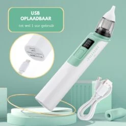 SP Lifestyle ® Neusreiniger Baby - Elektrische Neuszuiger Met USB - Snoetenpoetsers - Snotzuiger Baby - 6 Verschillende Standen -Babyproducten Promotie Winkel 1200x1200 453