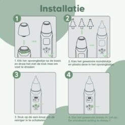 Merkloos Neusreininger Baby – Elektrische Neuszuiger – Neus Aspirator Met USB – Neuspeer & Blackhead Remover – Snotverwijderaar – Snoetenpoetser Peuter -Babyproducten Promotie Winkel 1200x1200 483