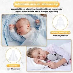 Premium Elektrische Oplaadbare Neus Reiniger Voor Baby En Kinderen - Inclusief Oplader, Handleiding En Batterijen - Hygiënische Neusreiniger - Baby Aspirator - Neuszuiger - Baby Neuspompje - Toetenveger - Baby Neusreiniger - Geel - Neusspoeler -Babyproducten Promotie Winkel 1200x1200 484