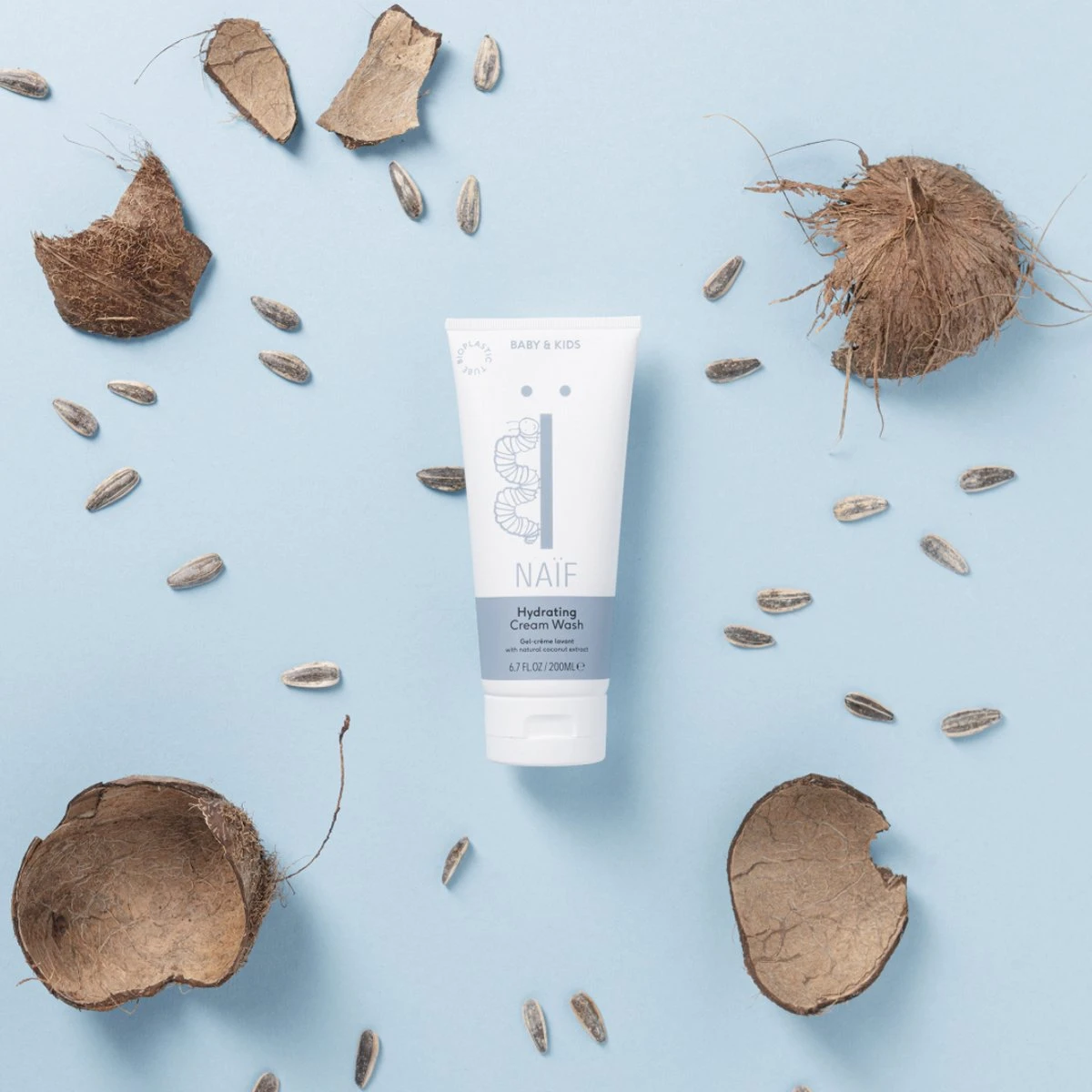 Naïf Hydraterende Wascrème - Babyverzorging - 200ml - met Natuurlijke Ingrediënten Naïf Hydraterende Wascrème - Babyverzorging - 200ml - Met Natuurlijke Ingrediënten -Babyproducten Promotie Winkel 1200x1200 611