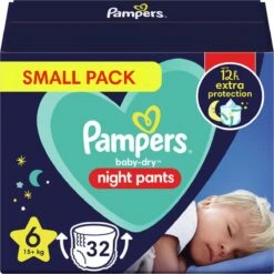 PampersĀ® Pampers - Night Pants - Maat 6 - Small Pack - 32 Luierbroekjes