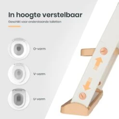 XIORI-SEMS - WC Verkleiner Met Trapje - Toiletverkleiner - Wit Met Goud - Toilettrainer - 2 Tot 7 Jaar - Met Beloningssysteem -Babyproducten Promotie Winkel 1200x1200 718