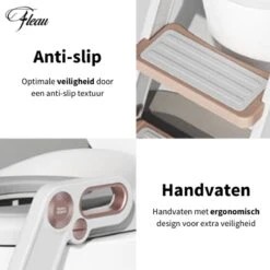 Fleau Luxe WC Verkleiner Met Trapje - Toiletverkleiner - Wit - Brilverkleiner Met Handvaten En Opstapje - Toilettrainer + GRATIS Fleau WC Borstel 2 Fleau Luxe WC Verkleiner Met Trapje - Toiletverkleiner - Wit - Brilverkleiner Met Handvaten En Opstapje - Toilettrainer + GRATIS Fleau WC Borstel -Babyproducten Promotie Winkel 1200x1200 721