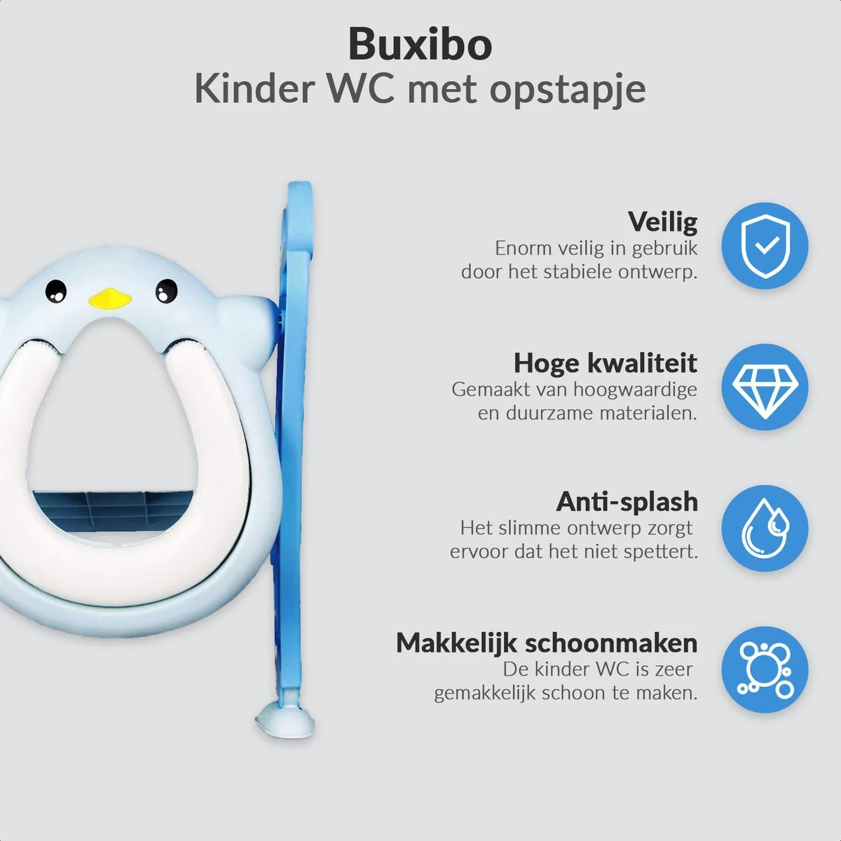 Buxibo Kinder WC met Opstapje - WC Bril Kind - Kinderzitting WC - Toilet Verkleiner - Toilettrainer - Blauw Buxibo Kinder WC Met Opstapje - WC Bril Kind - Kinderzitting WC - Toilet Verkleiner - Toilettrainer - Blauw -Babyproducten Promotie Winkel 1200x1200 730