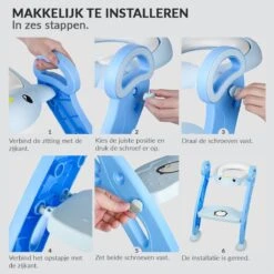 Buxibo Kinder WC Met Opstapje - WC Bril Kind - Kinderzitting WC - Toilet Verkleiner - Toilettrainer - Blauw 3 Buxibo Kinder WC Met Opstapje - WC Bril Kind - Kinderzitting WC - Toilet Verkleiner - Toilettrainer - Blauw -Babyproducten Promotie Winkel 1200x1200 732