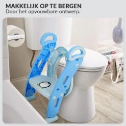 Buxibo Kinder WC Met Opstapje - WC Bril Kind - Kinderzitting WC - Toilet Verkleiner - Toilettrainer - Blauw 4 Buxibo Kinder WC Met Opstapje - WC Bril Kind - Kinderzitting WC - Toilet Verkleiner - Toilettrainer - Blauw -Babyproducten Promotie Winkel 1200x1200 733