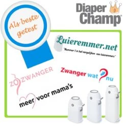 Luieremmer Large Zilver - Groot - Zonder Navulling - Geschikt Voor Pampers En Huggies - Stoma -Babyproducten Promotie Winkel 1200x1200 748