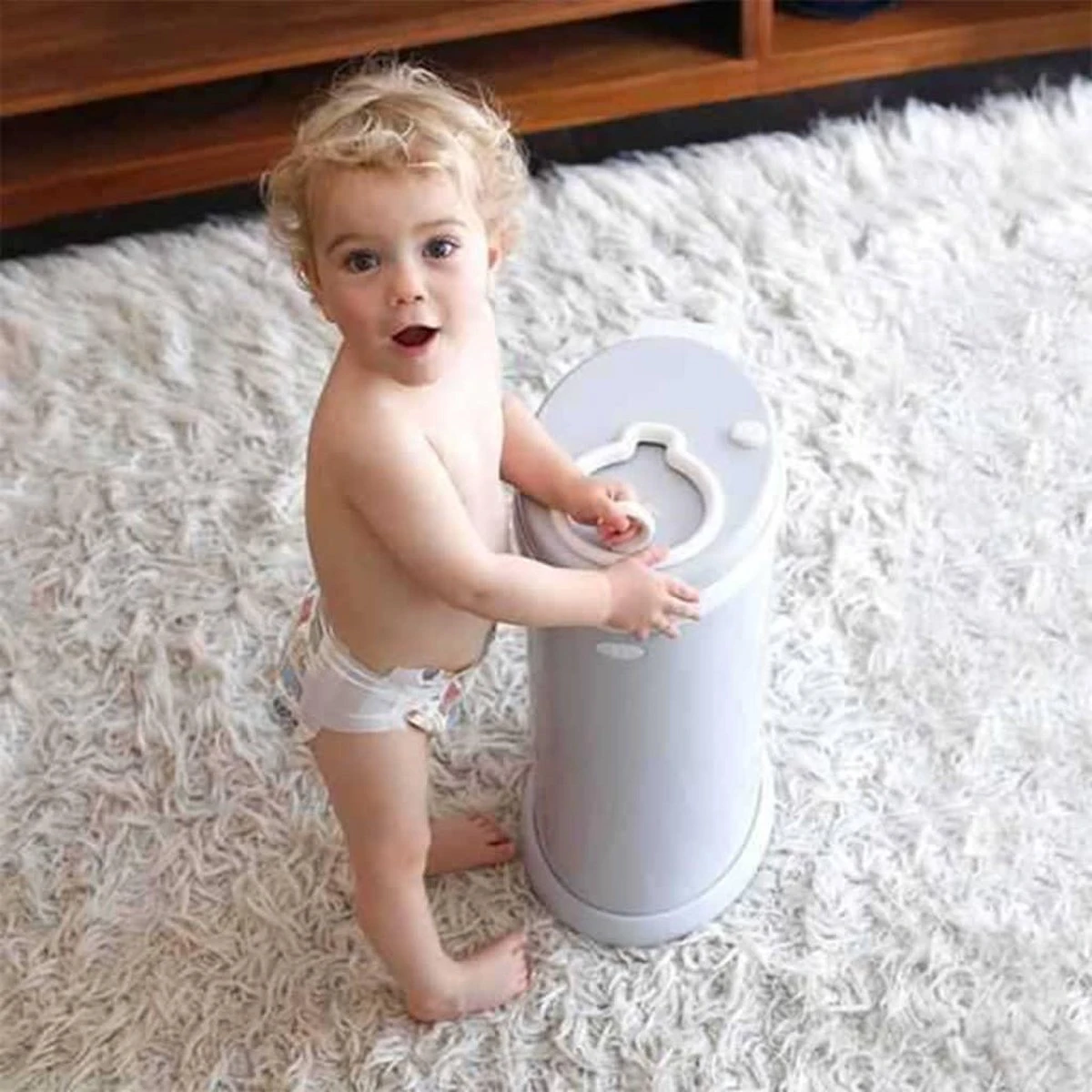 Ubbi Luieremmer - Grijs - Metaal - Geurloos - Geen navulcassettes nodig Ubbi® Ubbi Luieremmer - Grijs - Metaal - Geurloos - Geen Navulcassettes Nodig -Babyproducten Promotie Winkel 1200x1200 764