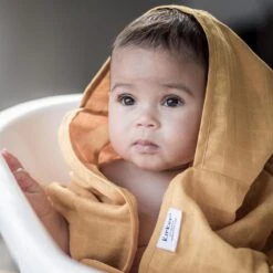 KipKep Blenker Hydrofiele Badcape - Maat 100x70cm - Little Bees Geel -Babyproducten Promotie Winkel 1200x1200 783