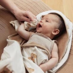 Jollein Badcape 75x75cm Teddy Bear - GOTS -Babyproducten Promotie Winkel 1200x1200 791