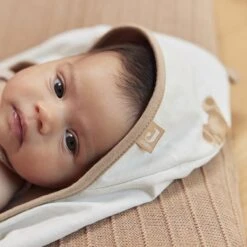 Jollein Badcape 75x75cm Teddy Bear - GOTS -Babyproducten Promotie Winkel 1200x1200 793