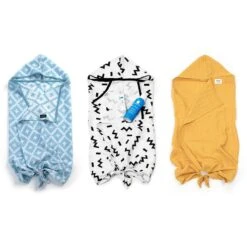 KipKep Blenker Hydrofiele Badcape - Maat 100x70cm - Memphis White -Babyproducten Promotie Winkel 1200x1200 798