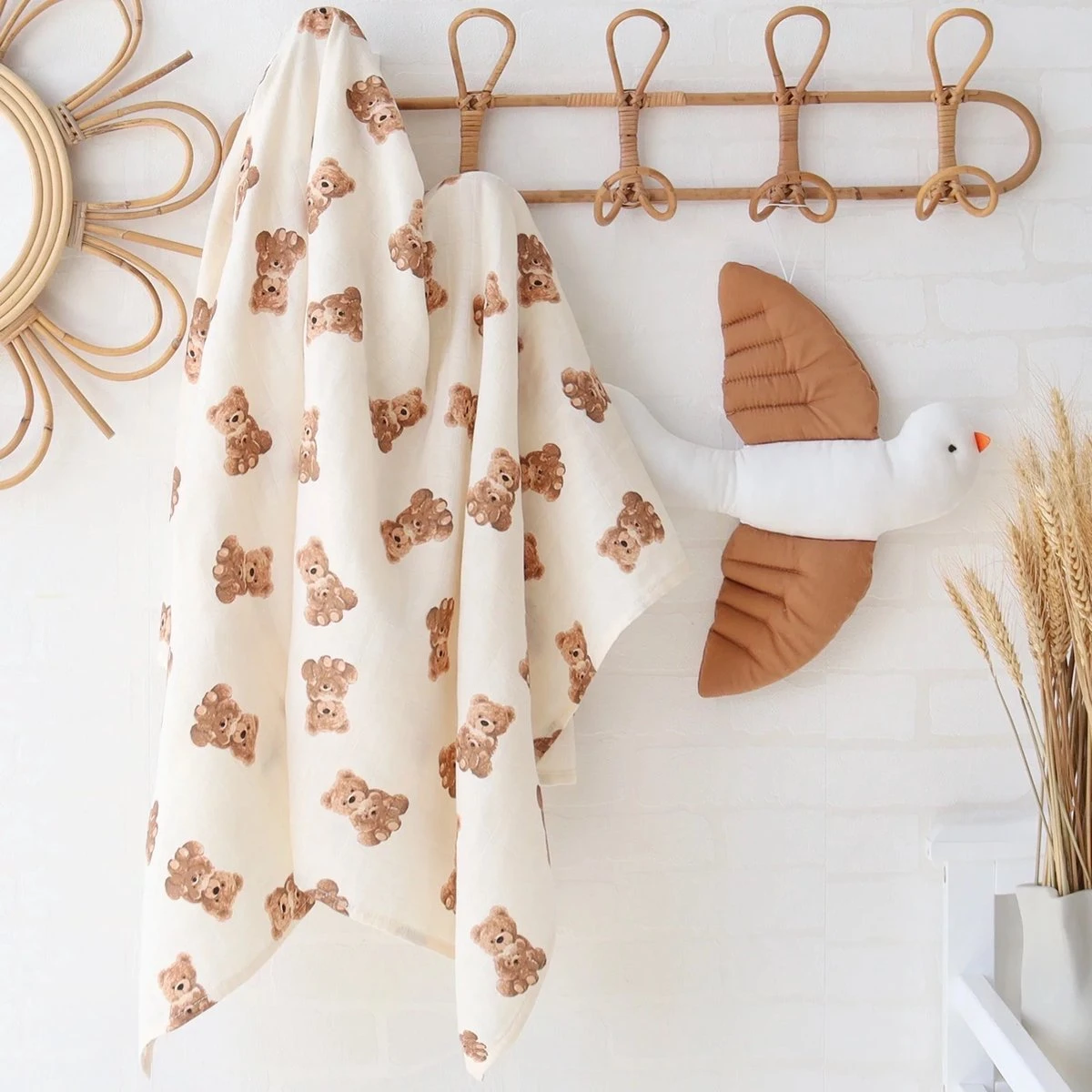 Hydrofiele Doek - Hydrofiele Doek XL - Teddybeer - 120x120cm - Hydrofiel - Swaddle - Multidoek - Superzacht - Hydrofiele Luier -XL - Bamboe - Hydrofiele Doek Teddybeer - Omslagdoek - Emmailloter - Kraamcadeau Hydrofiele Doek - Hydrofiele Doek XL - Teddybeer - 120x120cm - Hydrofiel - Swaddle - Multidoek - Superzacht - Hydrofiele Luier -XL - Bamboe - Hydrofiele Doek Teddybeer - Omslagdoek - Emmailloter - Kraamcadeau -Babyproducten Promotie Winkel 1200x1200 811