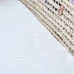 Bamboe Ovaal Matras - 72x32 Cm | Mozesmand - Kinderwagen - Wieg | Zacht Aanvoelend | 4 Cm Dik | Afneembare Hoes | Oeko-Tex® | EU-product -Babyproducten Promotie Winkel 1200x1200 993