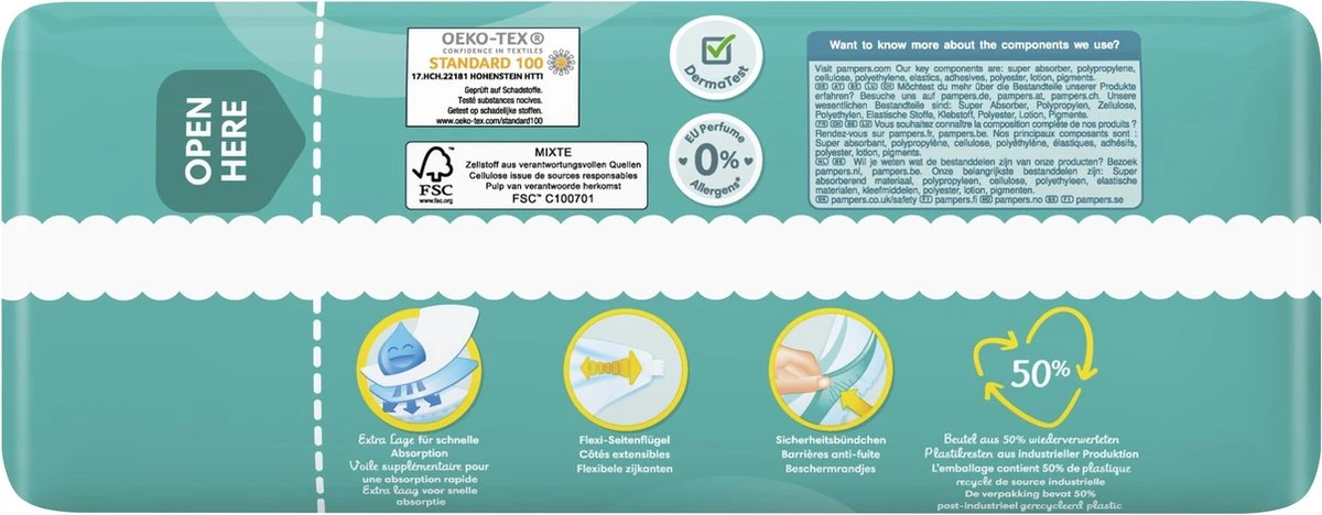 Pampers - Baby Dry - Maat 8 - Mega Maandbox - 232 luiers Pampers® Pampers - Baby Dry - Maat 8 - Mega Maandbox - 232 Luiers -Babyproducten Promotie Winkel