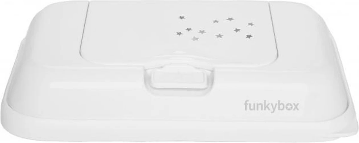 Funkybox - Billendoekjes Doosje - To Go - Grey - Little Stars Funkybox - Billendoekjes Doosje - To Go - Grey - Little Stars -Babyproducten Promotie Winkel 1200x478 1