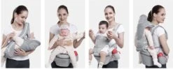 Ergonomische Draagzak Baby 15 In 1 - Draagdoek Tot 25 Kg - Baby Drager - Baby Carrier - Multifunctioneel - Grijs 3 Ergonomische Draagzak Baby 15 In 1 - Draagdoek Tot 25 Kg - Baby Drager - Baby Carrier - Multifunctioneel - Grijs -Babyproducten Promotie Winkel 1200x483 7