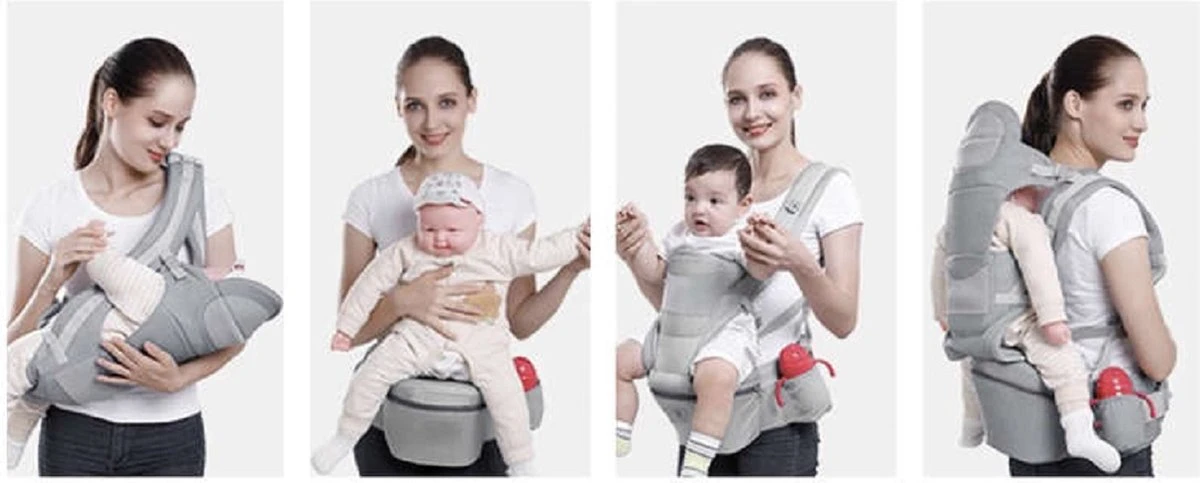 Ergonomische draagzak baby 15 in 1 - Draagdoek Tot 25 kg - Baby drager - Baby carrier - Multifunctioneel - Grijs Ergonomische Draagzak Baby 15 In 1 - Draagdoek Tot 25 Kg - Baby Drager - Baby Carrier - Multifunctioneel - Grijs -Babyproducten Promotie Winkel 1200x483 7