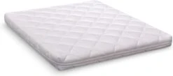 ABZ Baby Matras Met Wasbare Hoes - 95x75x6 Cm - Wit -Babyproducten Promotie Winkel 1200x528
