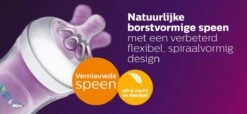 Philips AVENT Natural Speen - 1M+ - Langzame Toevoer - 2 Stuks -Babyproducten Promotie Winkel 1200x555 1
