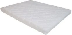 ABZ Baby Matras Met Wasbare Hoes - 95x75x6 Cm - Wit -Babyproducten Promotie Winkel 1200x593