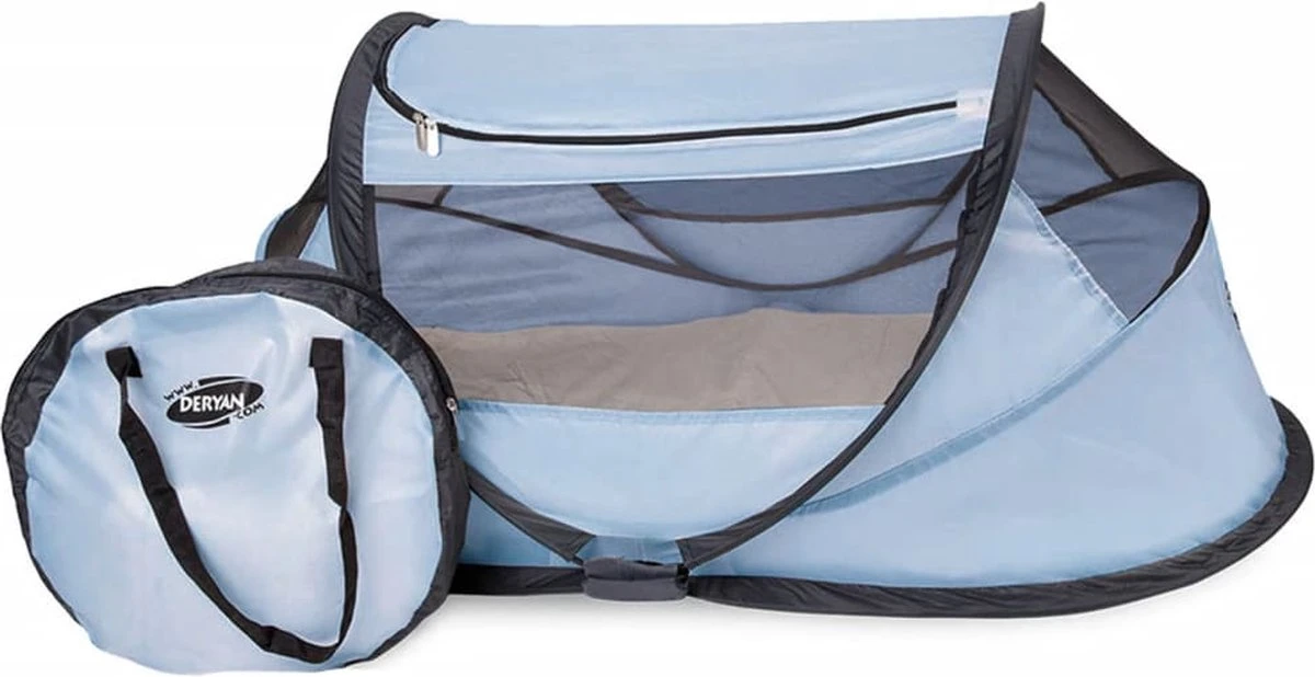 Deryan BabyBox Campingbedje - baby tentje - Blue Deryan BabyBox Campingbedje - Baby Tentje - Blue -Babyproducten Promotie Winkel 1200x618 5