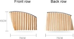 Merkloos 4 In 1 Auto Auto Zonnescherm Gordijnen Voorruit Cover Set (goud) -Babyproducten Promotie Winkel 1200x631 1