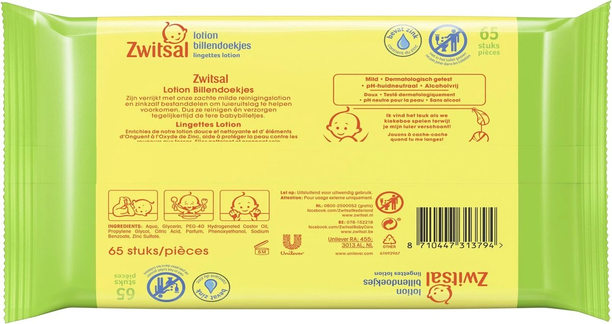 Zwitsal Lotion Billendoekjes - 520 stuks - Voordeelverpakking Zwitsal Lotion Billendoekjes - 520 Stuks - Voordeelverpakking -Babyproducten Promotie Winkel 1200x636 4