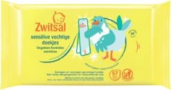 Zwitsal - Sensitive Snoetenpoetsers - Beestenboel - 1 X 57 Stuks - 57 Toetendoekjes -Babyproducten Promotie Winkel 1200x636 5