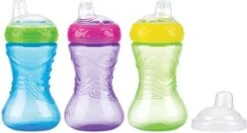 Nuby Easy Grip Anti-spill Cup 300ml 6m -Babyproducten Promotie Winkel 1200x646 2
